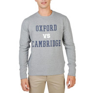 Picture of Oxford University-OXFORD-FLEECE-CREWNECK Grey